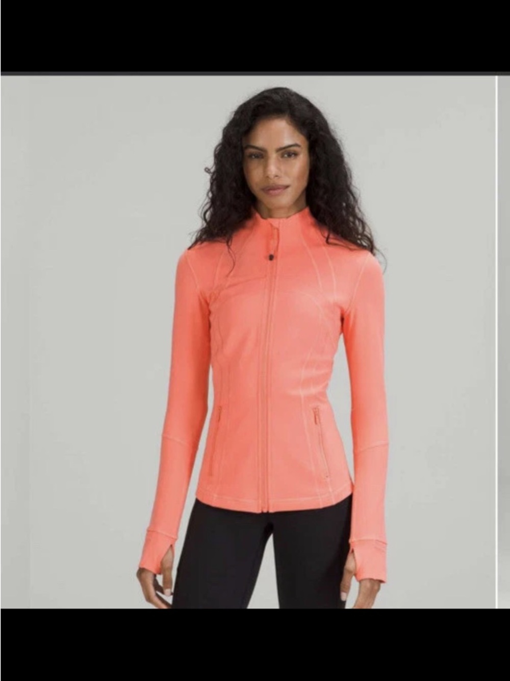 Lululemon RASPBERRY CREAM RARE define jacket